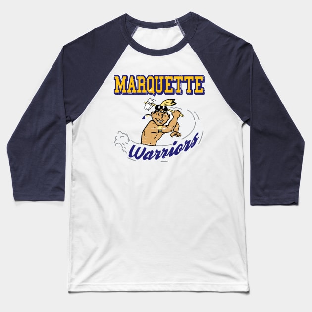 Marquette Warriors Baseball T-Shirt by wifecta